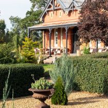 House from the square garden